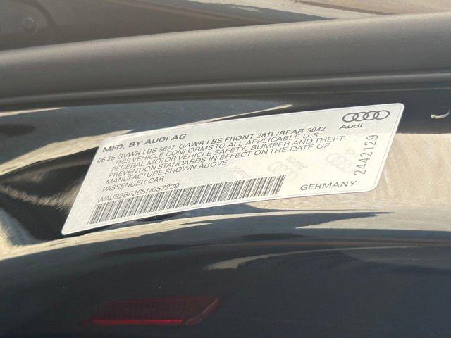 new 2025 Audi A6 car, priced at $70,949