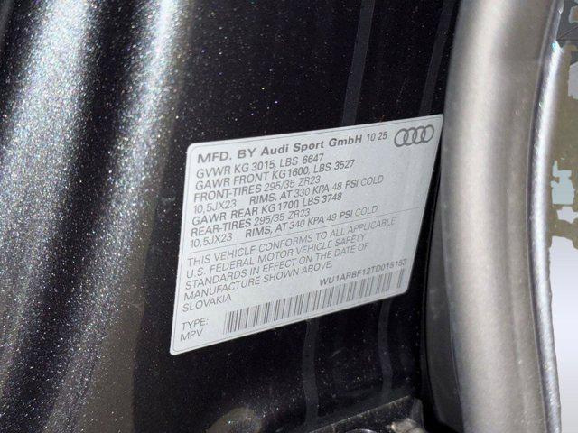 new 2026 Audi RS Q8 car, priced at $152,490