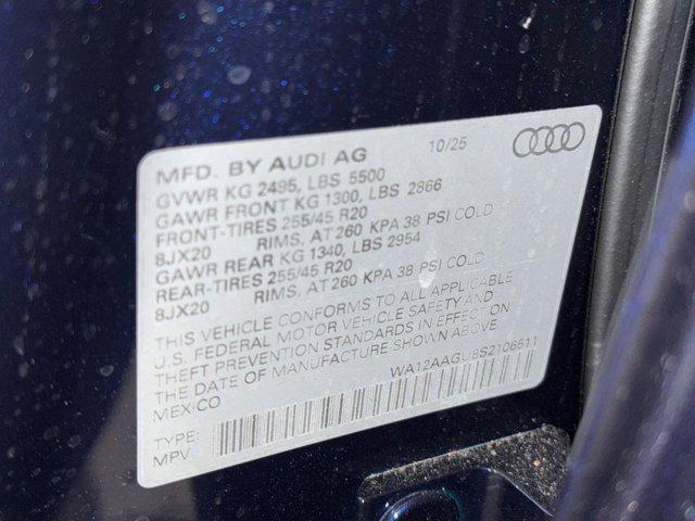 new 2025 Audi Q5 car, priced at $56,299