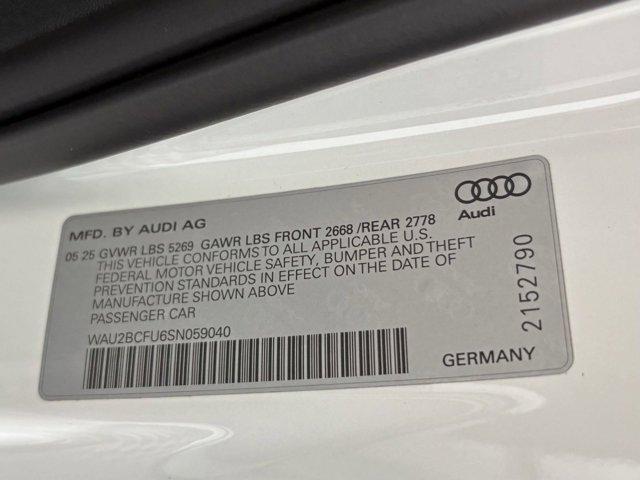 new 2025 Audi A5 car, priced at $52,159