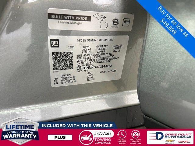 new 2026 GMC Acadia car, priced at $49,999