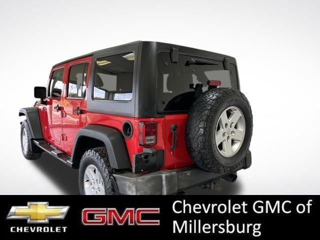 used 2016 Jeep Wrangler Unlimited car, priced at $15,453