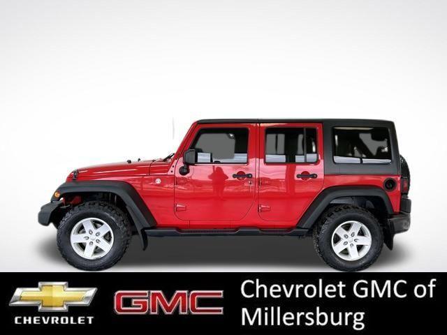 used 2016 Jeep Wrangler Unlimited car, priced at $15,453