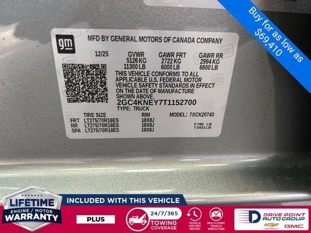 new 2026 Chevrolet Silverado 2500 car, priced at $69,410