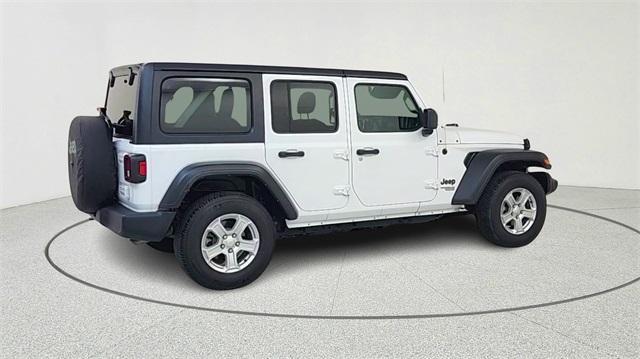 used 2021 Jeep Wrangler Unlimited car, priced at $16,888