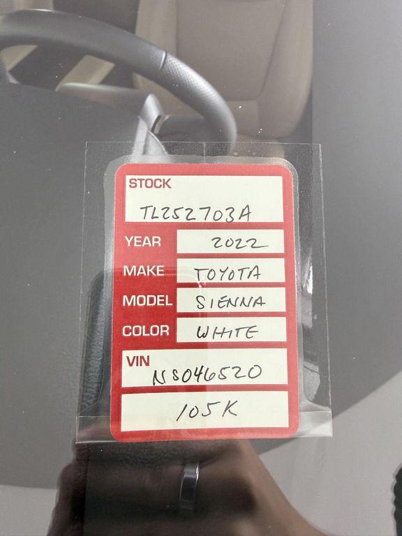 used 2022 Toyota Sienna car, priced at $38,000