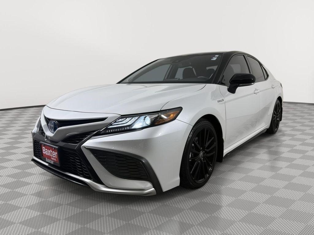 used 2021 Toyota Camry car, priced at $28,000