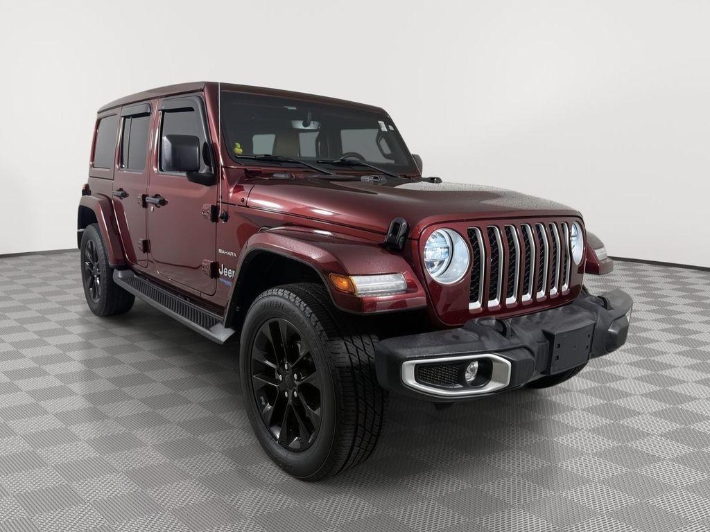 used 2021 Jeep Wrangler Unlimited 4xe car, priced at $28,000