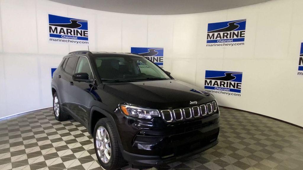 used 2022 Jeep Compass car, priced at $19,400