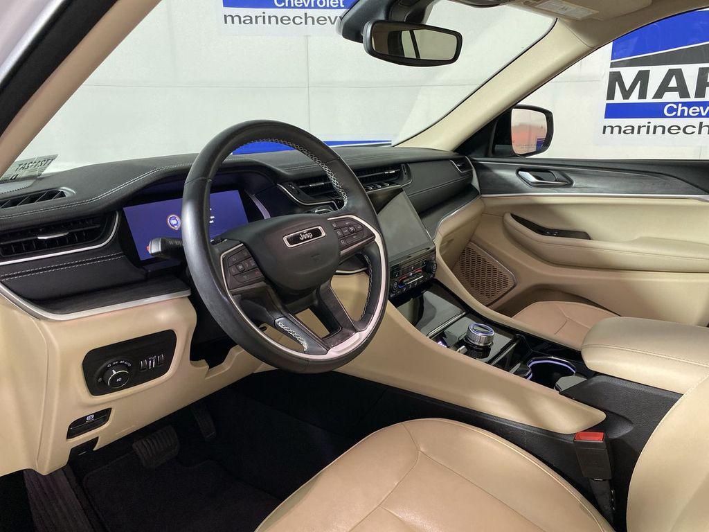 used 2021 Jeep Grand Cherokee L car, priced at $28,400