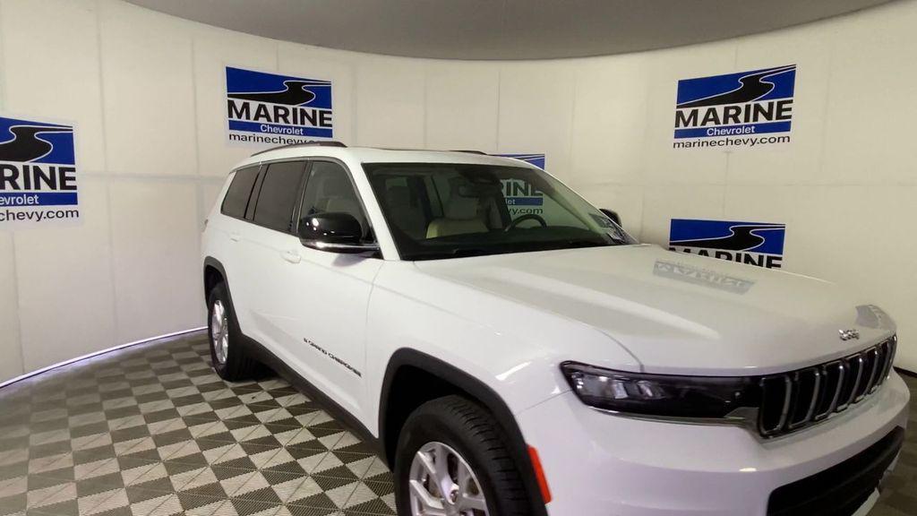 used 2021 Jeep Grand Cherokee L car, priced at $28,400