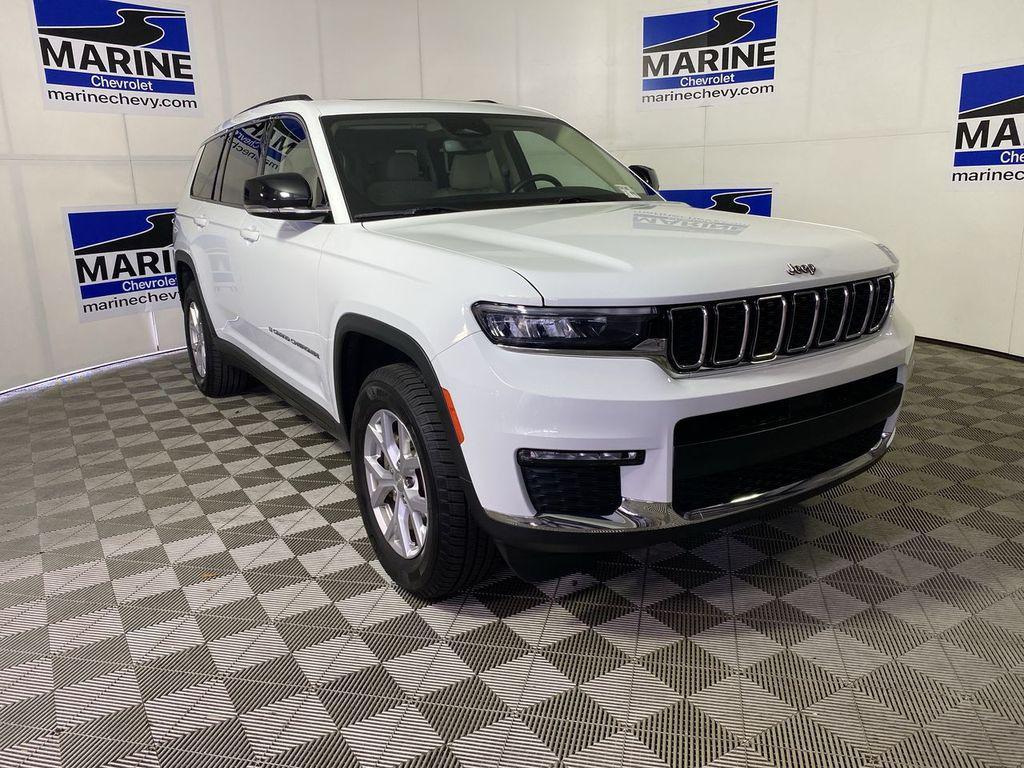 used 2021 Jeep Grand Cherokee L car, priced at $28,400