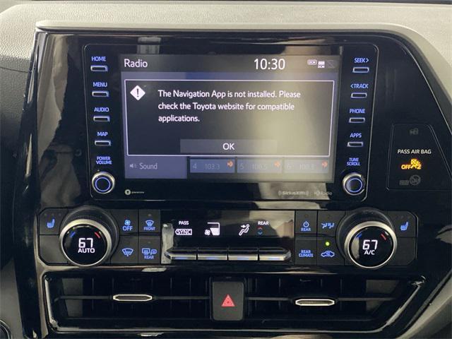 used 2022 Toyota Highlander car, priced at $29,400