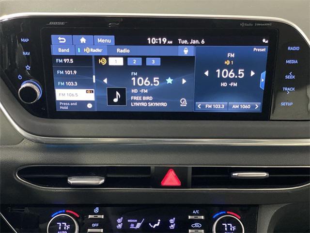 used 2021 Hyundai Sonata car, priced at $19,900
