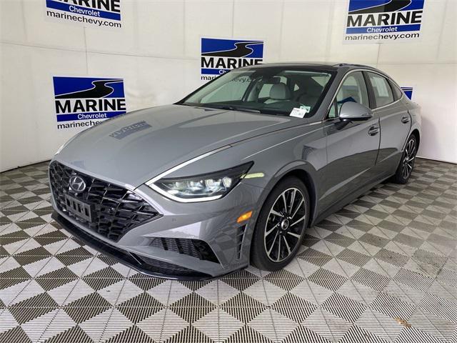 used 2021 Hyundai Sonata car, priced at $19,900