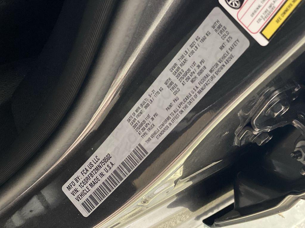 used 2021 Ram 1500 car, priced at $29,900