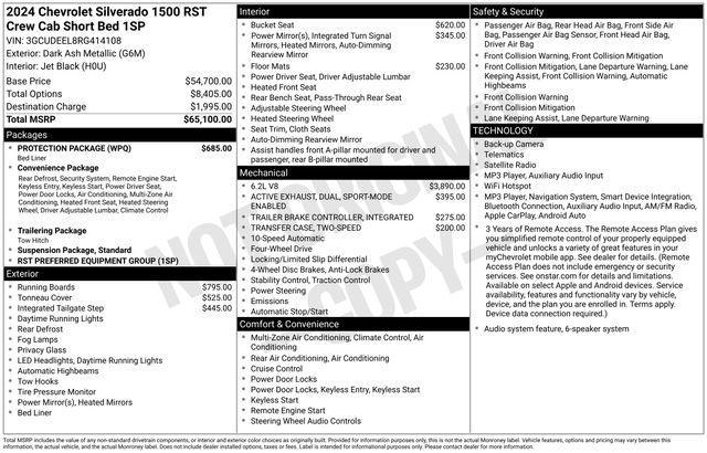 used 2024 Chevrolet Silverado 1500 car, priced at $47,258