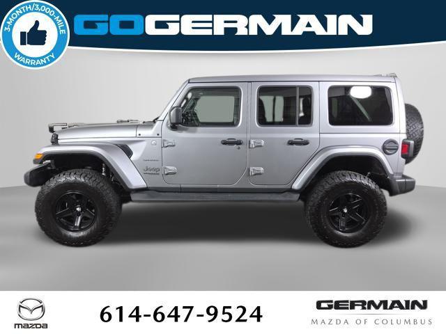 used 2021 Jeep Wrangler Unlimited car, priced at $23,859