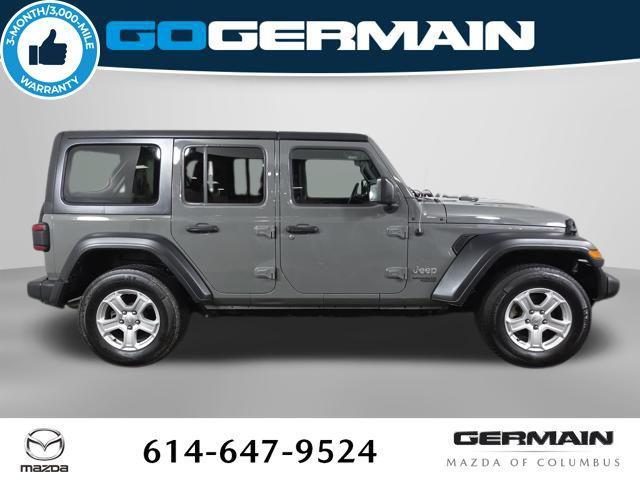 used 2019 Jeep Wrangler Unlimited car, priced at $19,894
