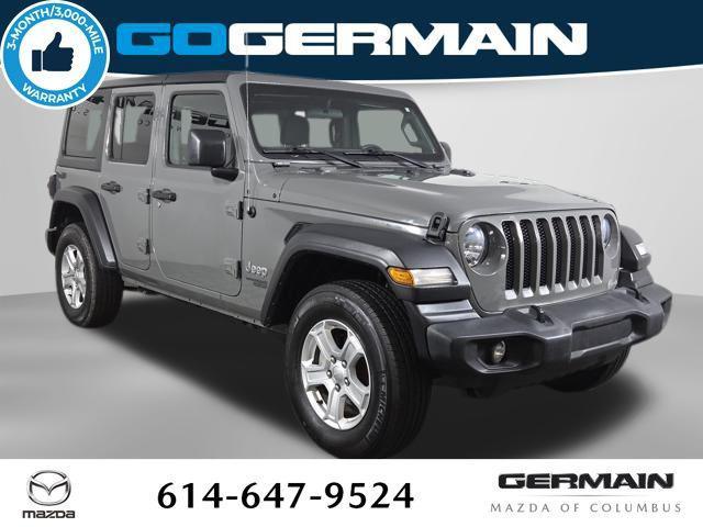 used 2019 Jeep Wrangler Unlimited car, priced at $19,894