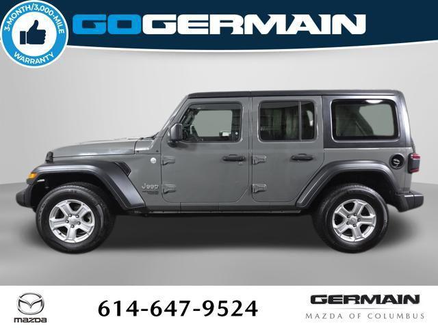 used 2019 Jeep Wrangler Unlimited car, priced at $19,894