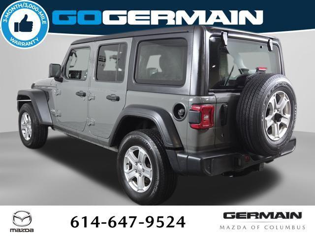 used 2019 Jeep Wrangler Unlimited car, priced at $19,894