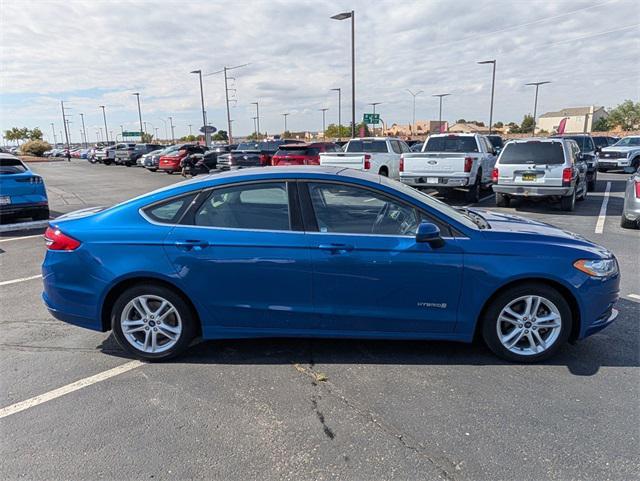 used 2018 Ford Fusion Hybrid car, priced at $14,999