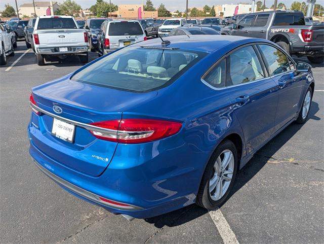 used 2018 Ford Fusion Hybrid car, priced at $14,999