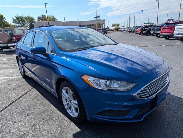 used 2018 Ford Fusion Hybrid car, priced at $14,999