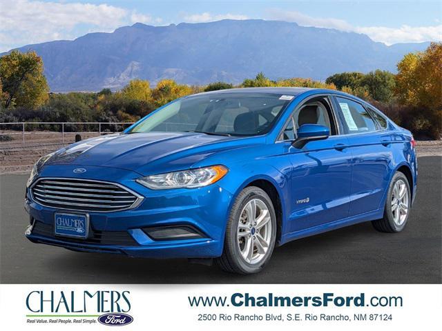 used 2018 Ford Fusion Hybrid car, priced at $14,995