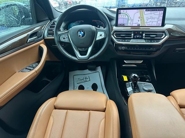 used 2022 BMW X3 car, priced at $33,900