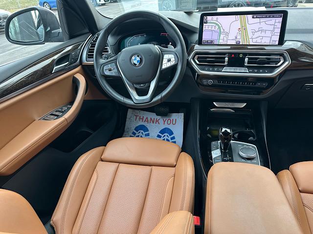 used 2022 BMW X3 car, priced at $35,900