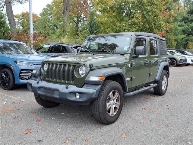 used 2020 Jeep Wrangler Unlimited car, priced at $21,863