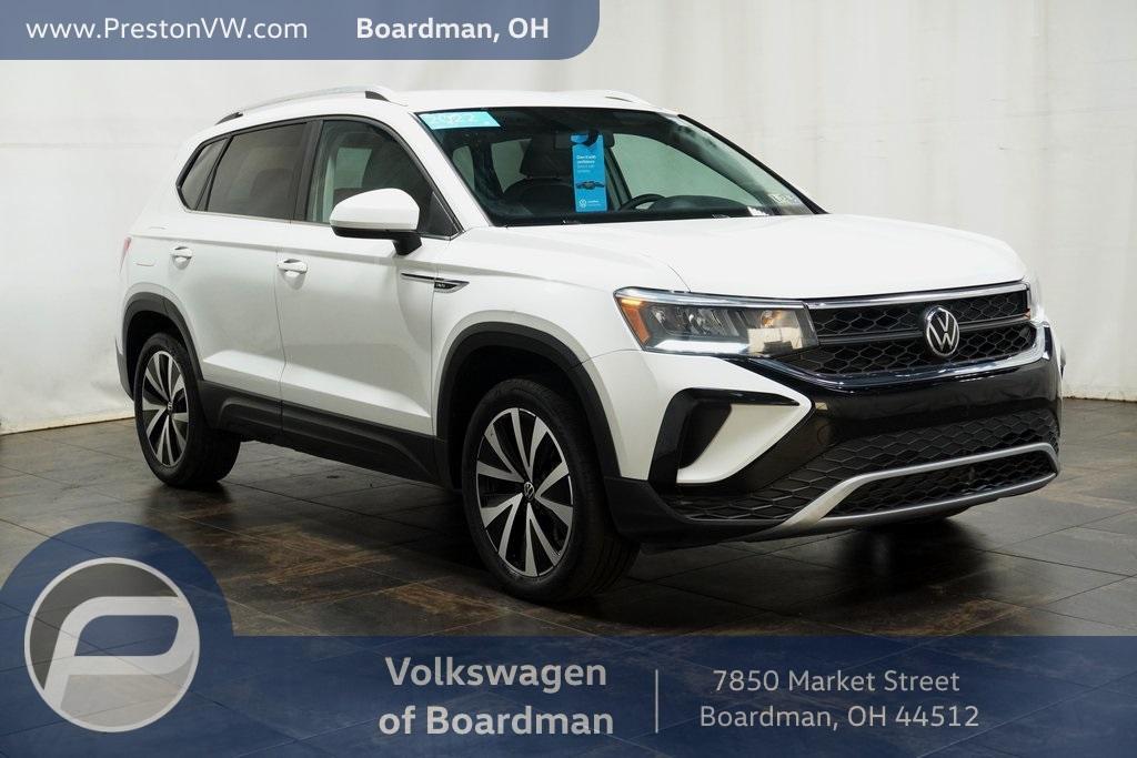 used 2022 Volkswagen Taos car, priced at $20,239