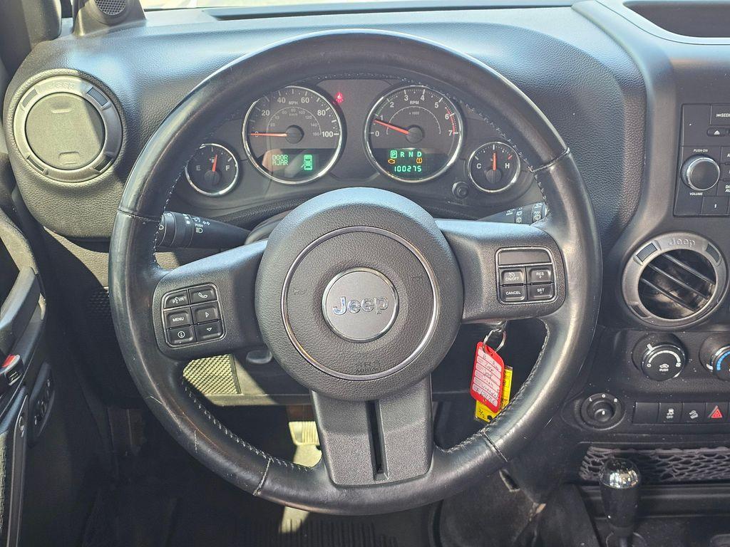 used 2014 Jeep Wrangler Unlimited car, priced at $15,850