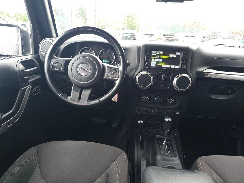 used 2017 Jeep Wrangler Unlimited car, priced at $21,850