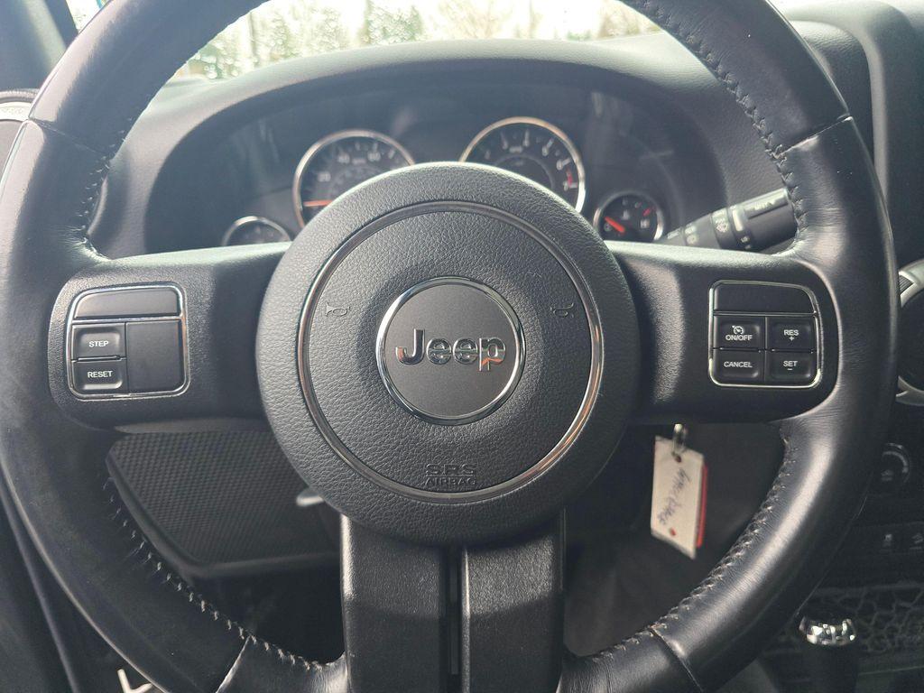 used 2017 Jeep Wrangler Unlimited car, priced at $21,850