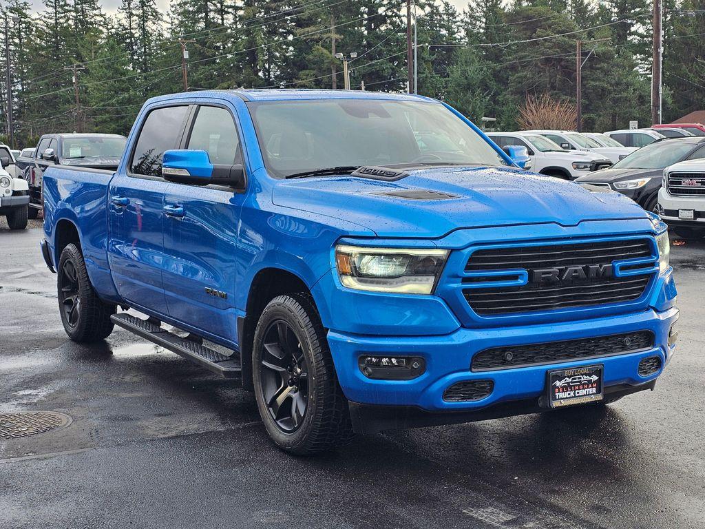 used 2021 Ram 1500 car, priced at $36,850