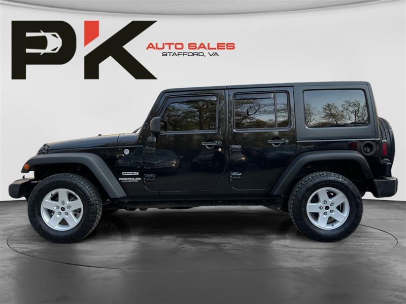 used 2016 Jeep Wrangler Unlimited car, priced at $12,994