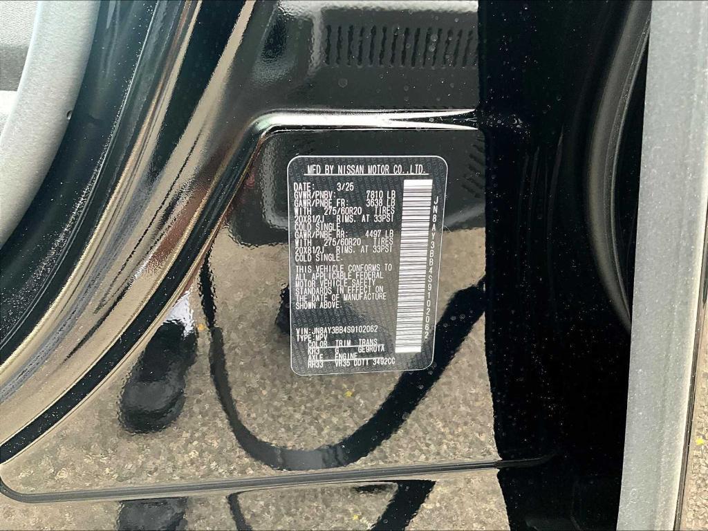 new 2025 Nissan Armada car, priced at $69,218