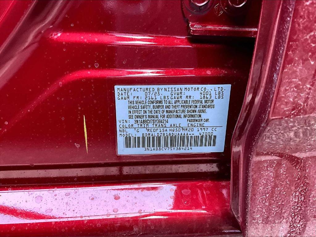 new 2025 Nissan Sentra car, priced at $21,749