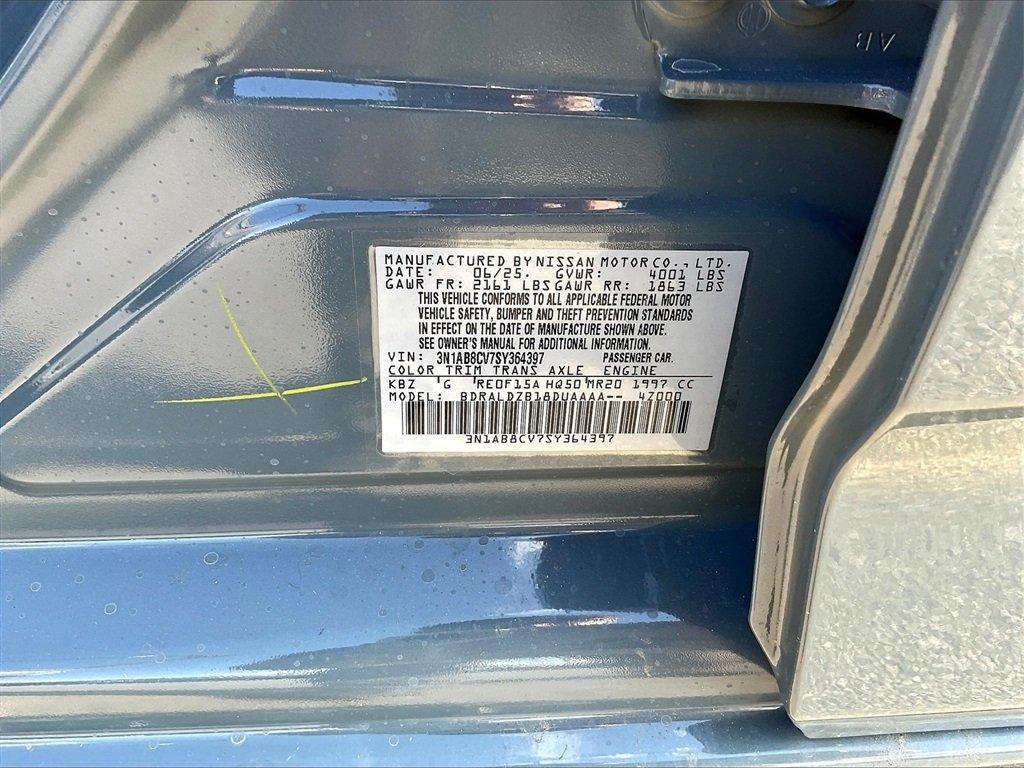 new 2025 Nissan Sentra car, priced at $21,376