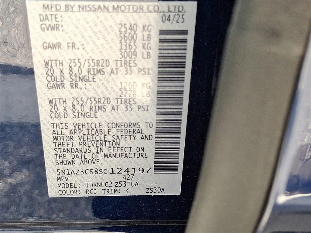 new 2025 Nissan Murano car, priced at $40,965