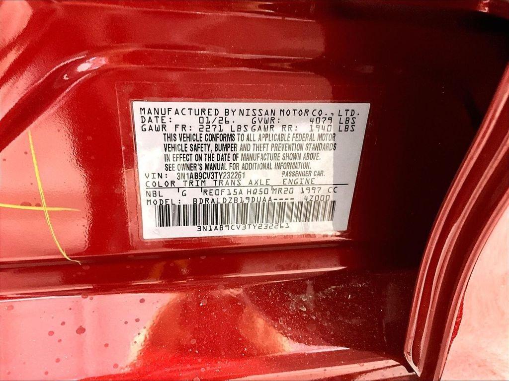 new 2026 Nissan Sentra car, priced at $25,396