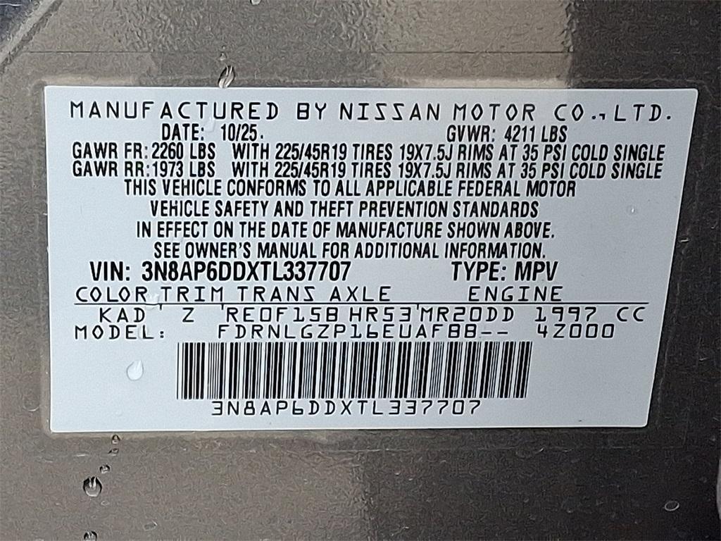 new 2026 Nissan Kicks car, priced at $31,360