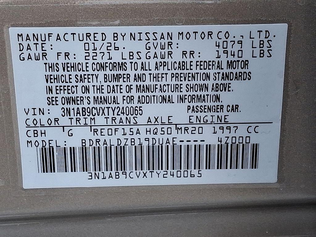 new 2026 Nissan Sentra car, priced at $25,814