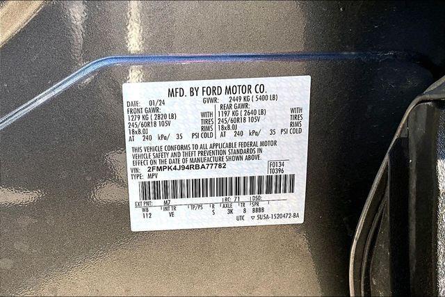 used 2024 Ford Edge car, priced at $22,500