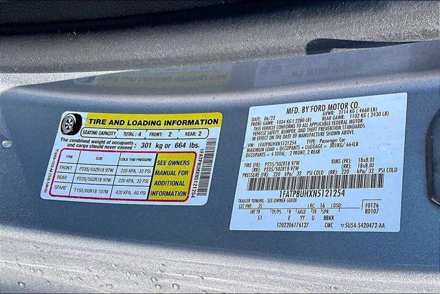 used 2022 Ford Mustang car, priced at $22,500