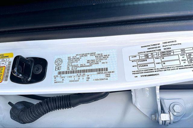 used 2024 Ford F-150 car, priced at $42,730