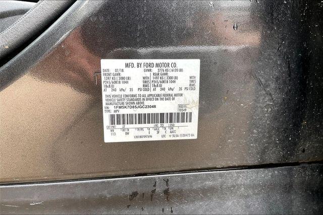 used 2018 Ford Explorer car, priced at $12,247